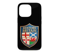 RESTORE BRITAIN Party - Rupert Lowe & United Kingdom Shield Case for iPhone 13 Pro