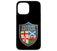 RESTORE BRITAIN Party - Rupert Lowe & United Kingdom Shield Case for iPhone 13 Pro Max