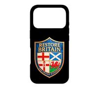 RESTORE BRITAIN Party - Rupert Lowe & United Kingdom Shield Case for iPhone 17 Pro