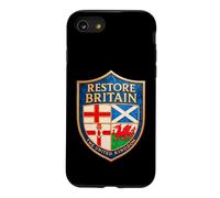 RESTORE BRITAIN Party - Rupert Lowe & United Kingdom Shield Case for iPhone SE (2020) / 7/8
