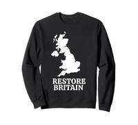 Restore Britain Political Party for Patriots, United Kingdom Sweatshirt