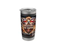 Restore Britain - Restore The Empire, British Bulldog Pride Stainless Steel Insulated Tumbler