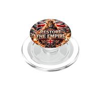 RESTORE BRITAIN - Restore The Empire, British Royal Lion PopSockets PopGrip for MagSafe