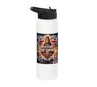 Restore Britain - Restore The Empire, British Royal Lion Stainless Steel Insulated Water Bottle