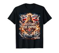 Restore Britain - Restore The Empire, British Royal Lion T-Shirt