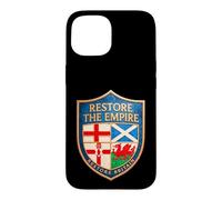 RESTORE BRITAIN - Restore The Empire Shield and Rupert Lowe Case for iPhone 15