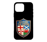 RESTORE BRITAIN - Restore The Empire Shield and Rupert Lowe Case for iPhone 16 Pro Max