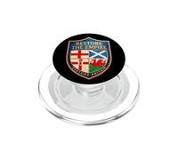 RESTORE BRITAIN - Restore The Empire Shield and Rupert Lowe PopSockets PopGrip for MagSafe