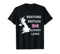 Restore Britain Rupert Lowe British Pride United Kingdom GB T-Shirt