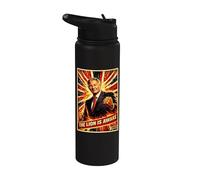 Restore Britain - The Lion is Awake, Support Rupert Lowe Stainless Steel Insulated Water Bottle