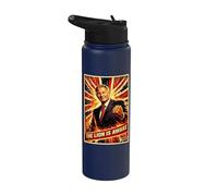 Restore Britain - The Lion is Awake, Support Rupert Lowe Stainless Steel Insulated Water Bottle