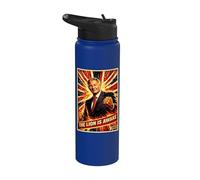 Restore Britain - The Lion is Awake, Support Rupert Lowe Stainless Steel Insulated Water Bottle