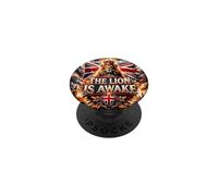 RESTORE BRITAIN - The Lion Is Awake, The Party of Royal Lion PopSockets Adhesive PopGrip