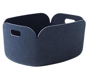 Restore Storage Basket midnight blue Muuto SINGLE PIECES