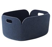 Restore Storage Basket Muuto Midnight blue - 5710562070063