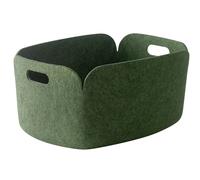 Restore Storage Basket storage basket DARK GREEN Muuto SINGLE PIECES