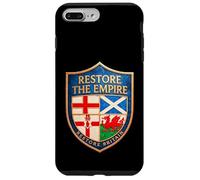 RESTORE THE EMPIRE - RESTORE BRITAIN and Rupert Lowe Shield Case for iPhone 7 Plus/8 Plus