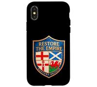RESTORE THE EMPIRE - RESTORE BRITAIN and Rupert Lowe Shield Case for iPhone X/XS