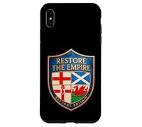 RESTORE THE EMPIRE - RESTORE BRITAIN and Rupert Lowe Shield Case for iPhone XS Max