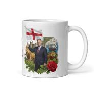 Restore UK Aim High Vote Lowe White Ceramic Mug, Rupert Lowe Political Novelty Gift