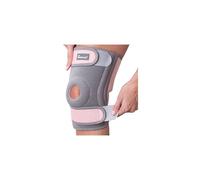 Restored ContourFIT Women's Knee Brace - Adjustable, No-Slip Support for Running, Walking & Joint Pain Relief (Pink)
