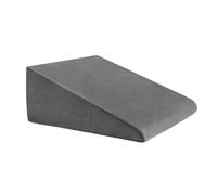Restorology Premium Quality TRIANGLE ELEVATING WEDGE Pillow For Adults, Sleeping Surgery Reflux Leg & Knee Pain, Blood Circulation Gerd Hip & Lower Back Pain - Removable Zip Cover - GREY