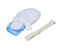 Restraint Glove Double Security Mitt for Elderly Patients Safety Control Gloves for Adults Dementia Mitts for Elderly Anti-Scratch Anti-Extubation Restraint Gloves Bed Restraints Mitts1 Glove