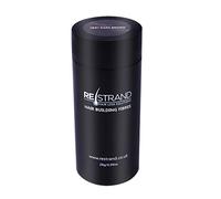 RESTRAND Hair Building Fibres. The Latest Generation of Fibres. Instantly Hide Hair Loss. 14 Colours Available, Large 28g Pot. (Medium Brown)
