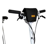 Restrap Bar Bag Unisex Adult Handlebar Bag, Black, 1.2 L