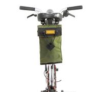 Restrap City Saddle Bag Silver One Size Olive