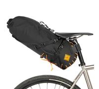 Restrap | Saddle Bag | 18L | Bike Saddle Bag | Black/Orange 18L