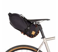 Restrap Saddle Bag - 8 Litres - Black / Orange / 8 Litre