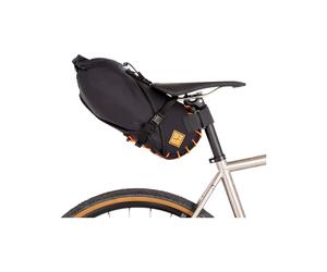 Restrap - Saddle briefcase - Saddle Bag Orange 8L + Dry Bag - Black Black one size