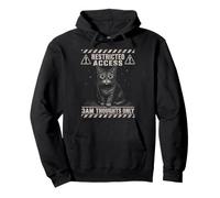 Restricted Access 3am Thoughts Only Insomniac Funny Gifts Pullover Hoodie