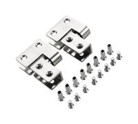 Restroom Door Rustproof Quiet-Close Toilet Partition Hardware Easy Installation Commercial Bathroom Door Panel