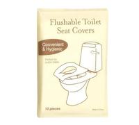 Restroom Seat Guard - Oversized Dissolvable Pad, Water-Safe Commode Wrap | Child Hygiene Coaching Tool, Sanitary Fiber Layer Concept, Vacation Portable Lavatory Coverage Journeys