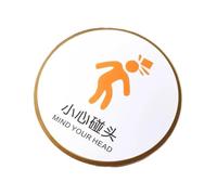Restroom Signage Acrylic, Acrylic Men's Women's Restroom Door Plaque Sign Multicolor Multiple Sizes(26,20cm x 20cm)