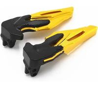 Rests Pedals For ADV150 For PCX125 For PCX150 Motorcycle Footrests(Gold)