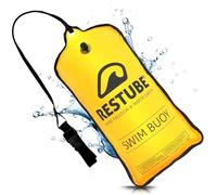Restube Classic Swimming Buoy - Inflatable Open Water Tow Buoy, Yellow