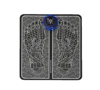 Restural EMS - EMS Foot Massager Mat with Remote, Rechargeable Electric Foot Stimulator for Muscle Relaxation, Improved Blood Flow (2pcs)