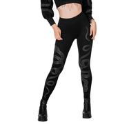 Restyle - Cathedral Snake Black - Leggings - black - S - 100% Cotton,Jersey S