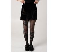 Restyle - Cathedral Snake Mini Black - Skirt - black - XL - 95% Polyester, 5% Elastane XL