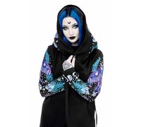 Restyle Clothing - Enchanted Forest - Witchy Pagan Forest Herbal Fern Green Witch Gothic Womens Oversized Hoodie