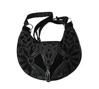 Restyle - GOTHIC CHAPEL Hobo Bag with Embroidered Patterning