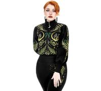 Restyle - Herbal Cropped - Jacket - black - XXL - 100% Cotton,Sweat XXL
