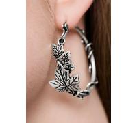 Restyle - Tangled Vines Hoop Silver - Earrings - gid://shopify/Metaobject/123897774317 - Onesize - Brass Onesize