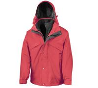 Result 3-in-1 Zip and Clip Jacket with 2 Spacious Side & Chest Pockets