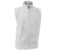 Result Active Fleece Jacket 2XL White - Anti Pilling, Full Zip, Front Pockets, Sports Wear