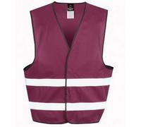 Result Core Enhanced Vis Vest in Burgundy | Size: Large Result Burgundy L