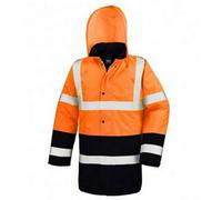Result Adults Unisex Core Motorway Two Tone Safety Jacket